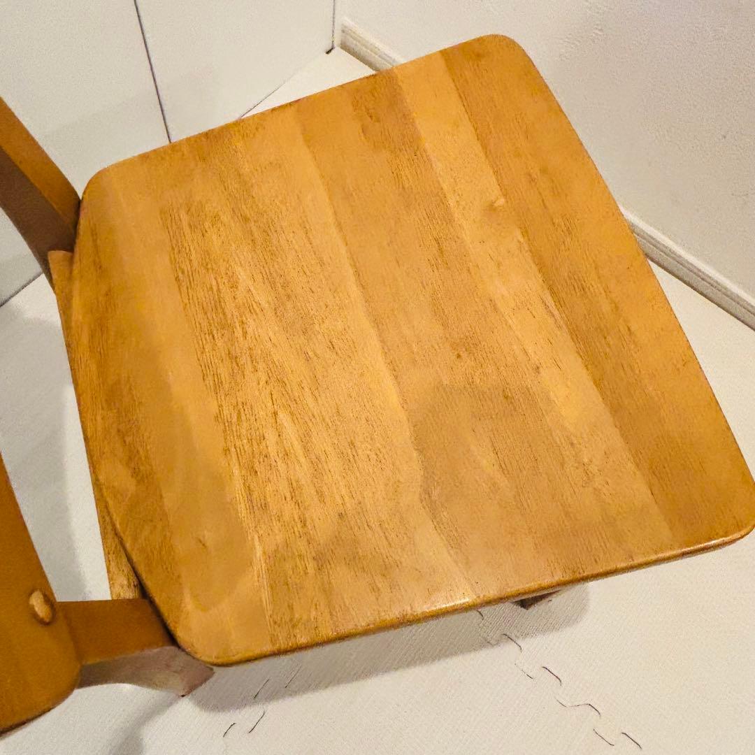 karimoku RUSTIC 子供用 木製チェア レトロ カリモク A