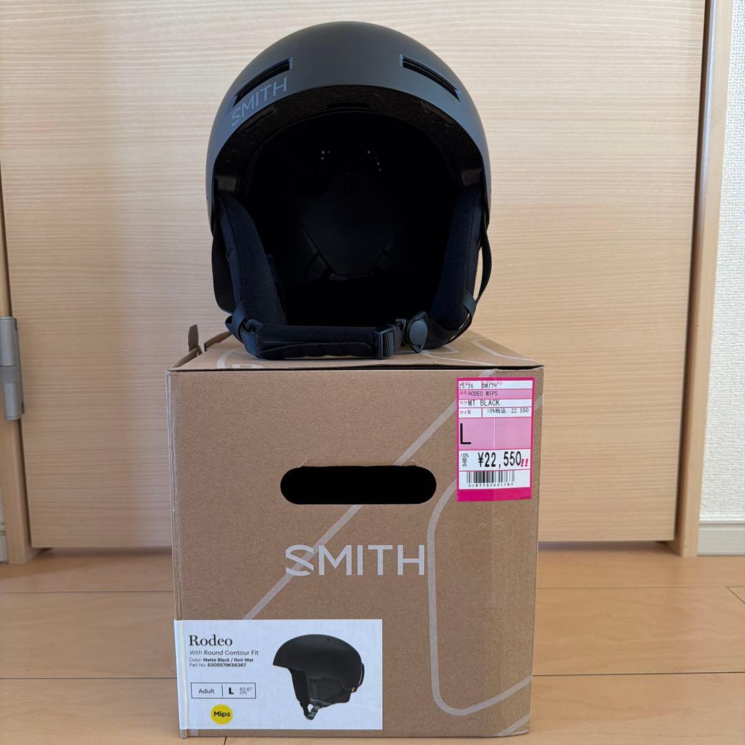 未使用 SMITH Rodeo mips 25-26年 Lサイズ マットブラック