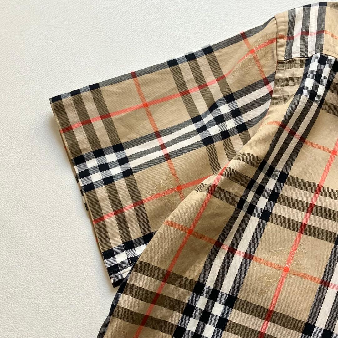 美品　BURBERRYS シャドーホース　シャツ　ノバチェック　Large