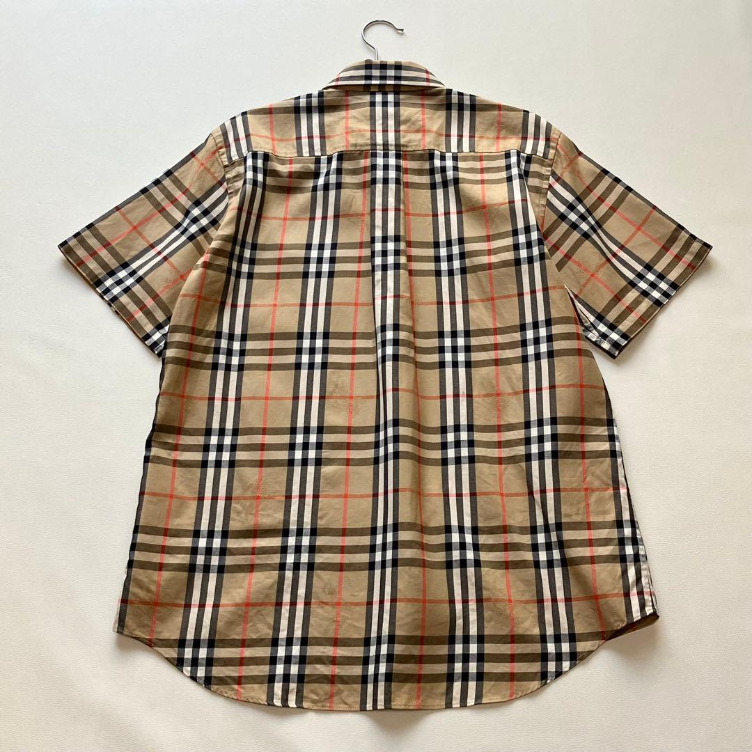 美品　BURBERRYS シャドーホース　シャツ　ノバチェック　Large