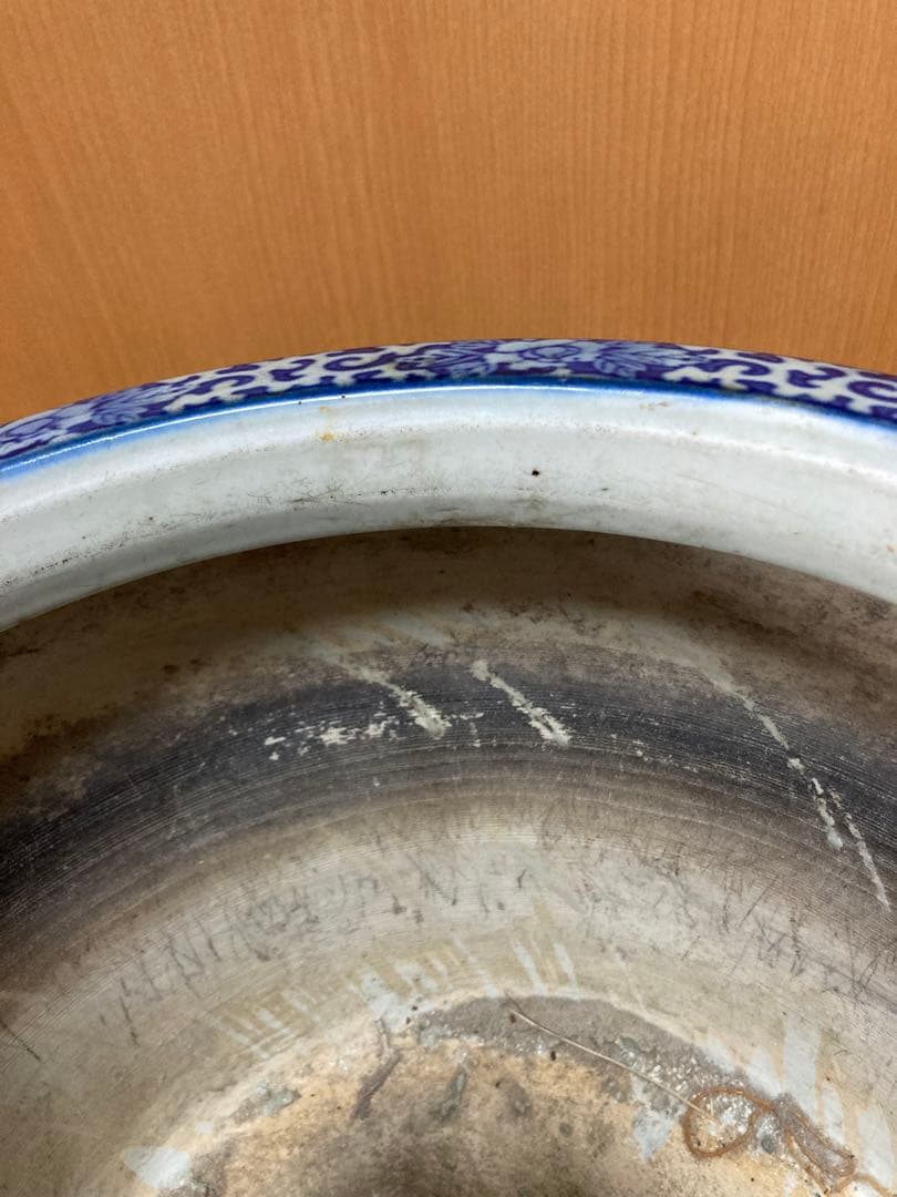 【骨董品年代物】　明治時代大火鉢