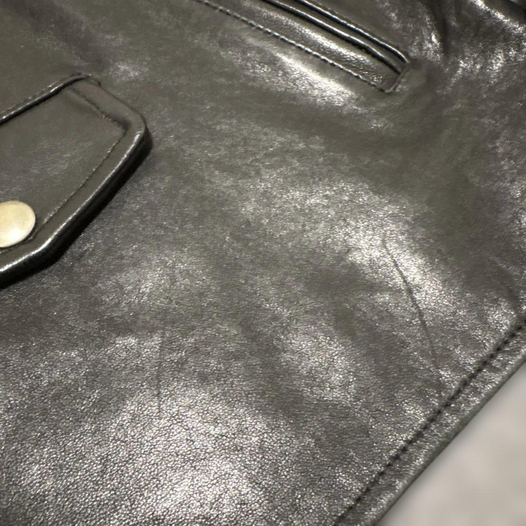 美品 beautiful people STUDIOUS 150レザージャケット