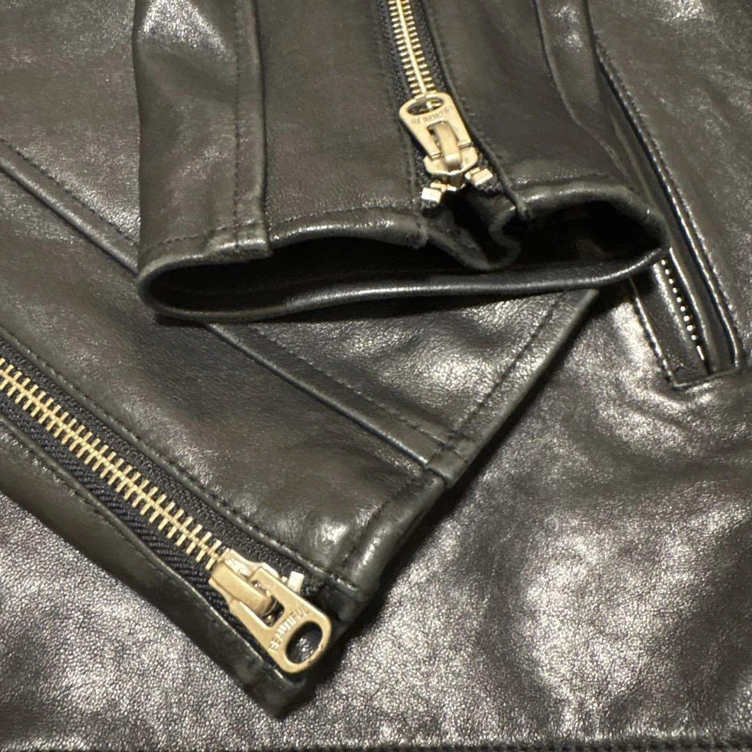 美品 beautiful people STUDIOUS 150レザージャケット