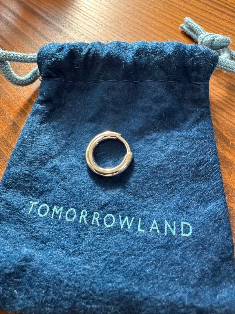 【片耳のみ】TOMWOOD classic hoop small シルバー