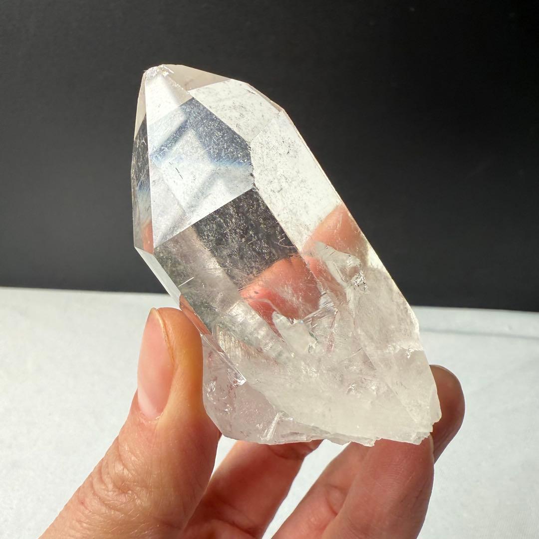 【まめ(´◦ω◦`)】ミナスジェライス州産水晶のポイントNO.020101