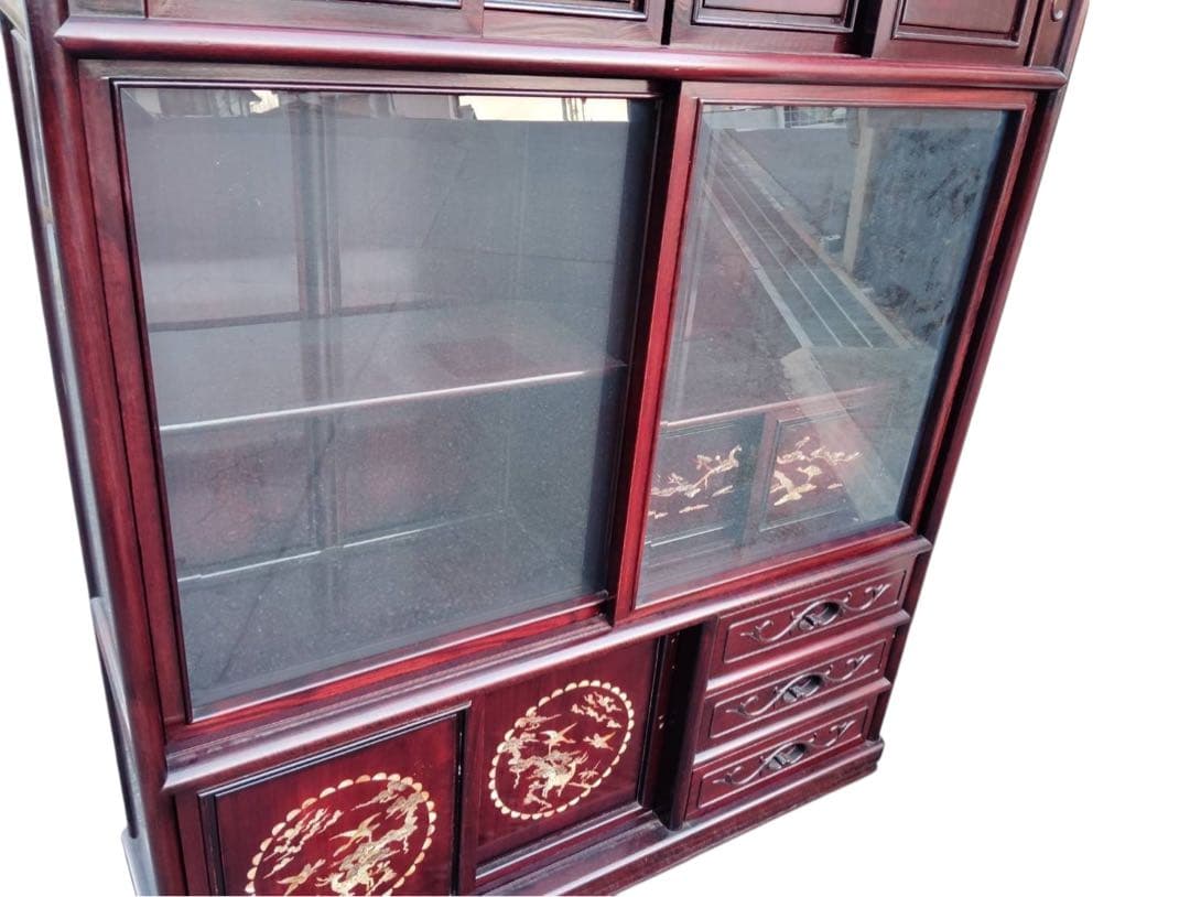 茶箪笥 アンティーク 和風 飾り棚