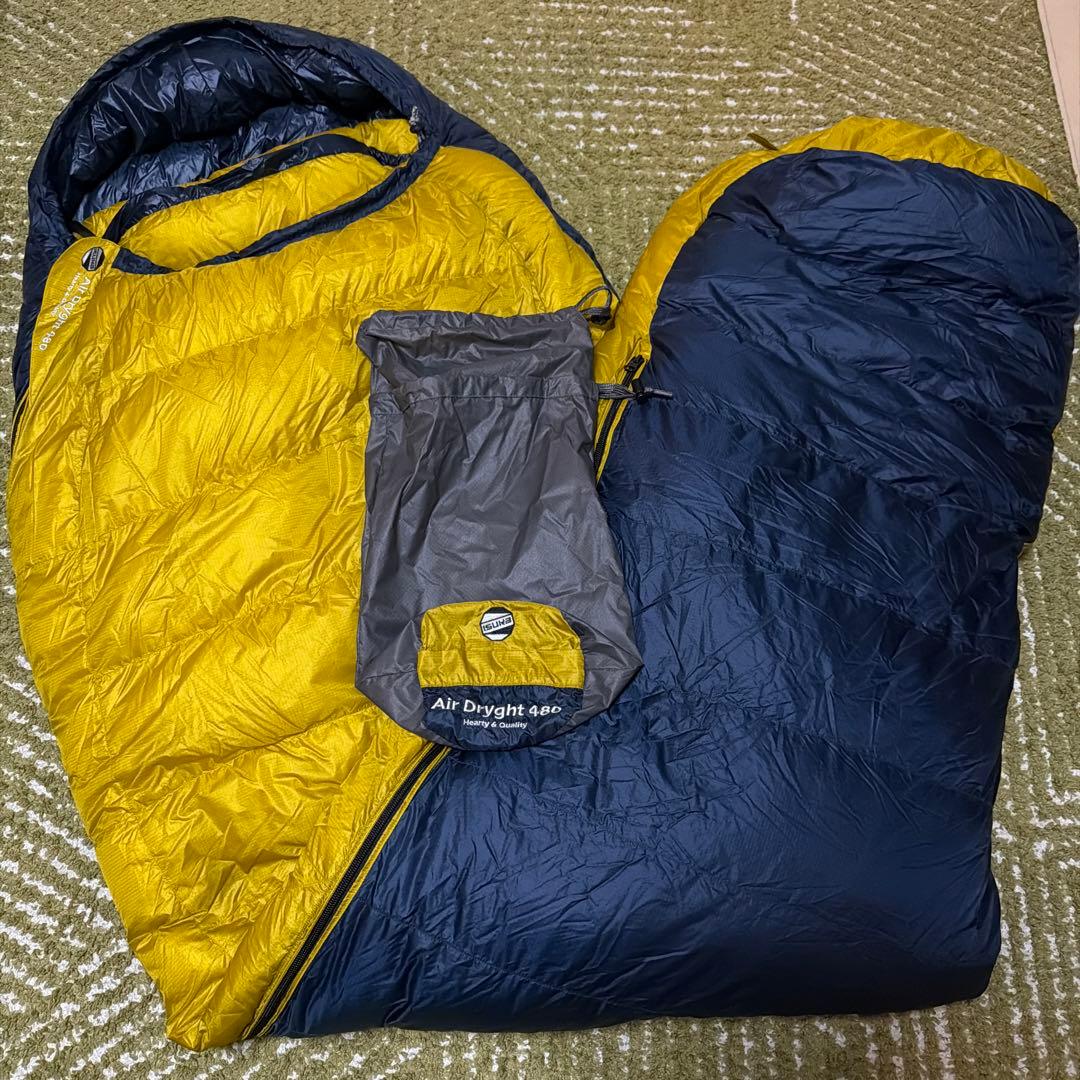 アウトドア寝具 ISUKA Air Dryght 480