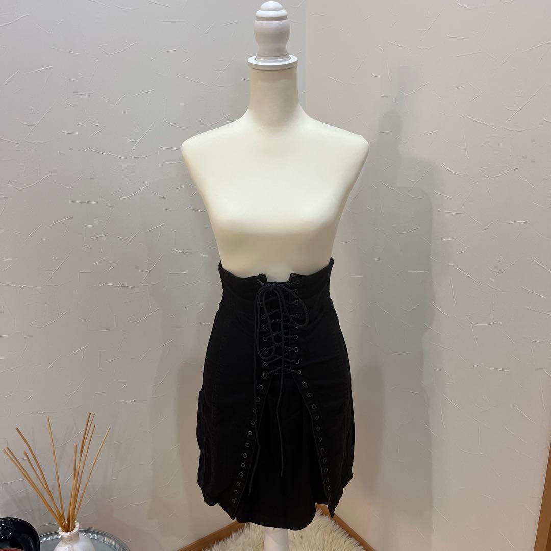 ヒステリックグラマー　レディース　編み上げスカート