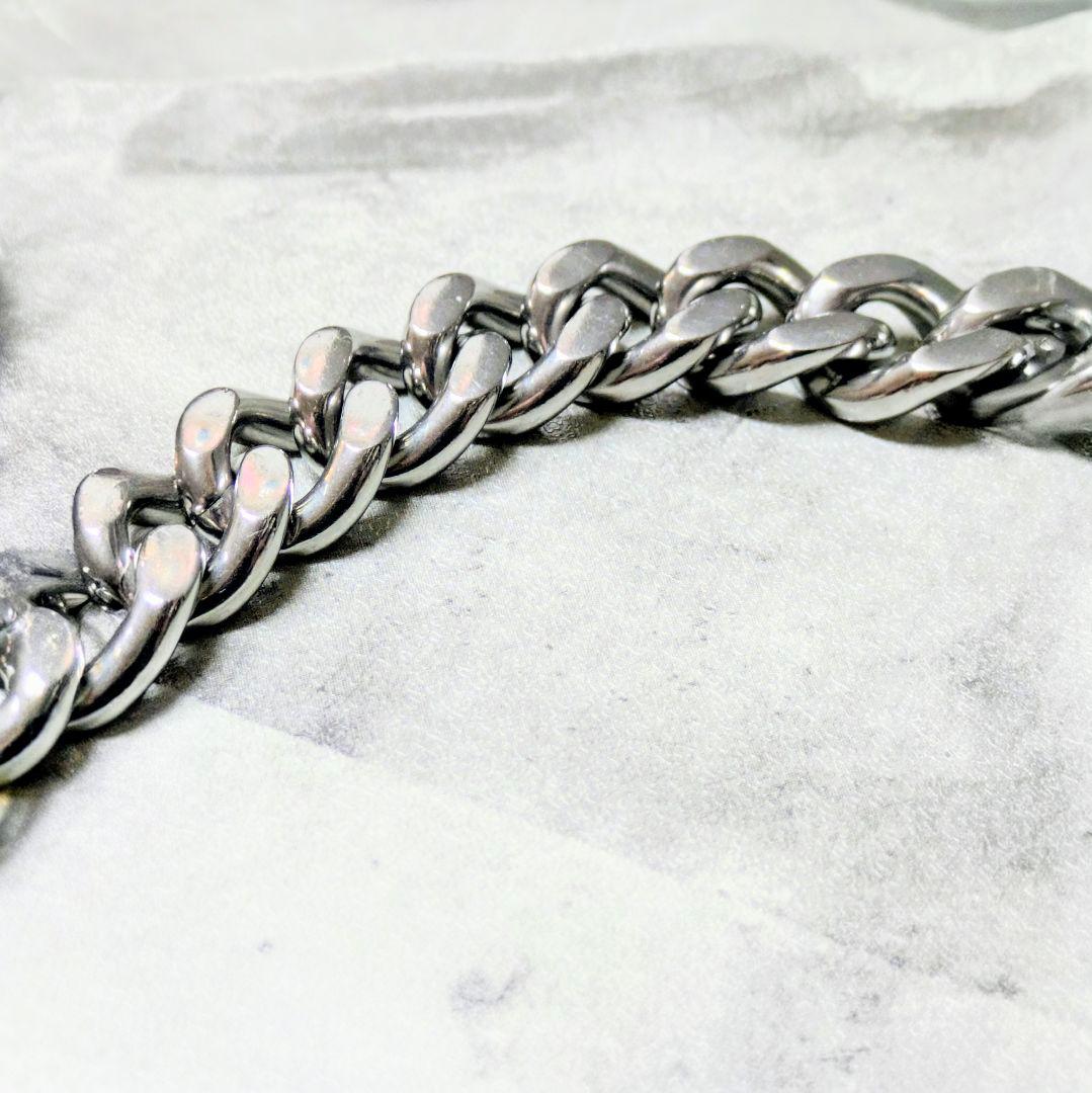 FENDI フェンディ チェーンネックレス FFロゴ 喜平風