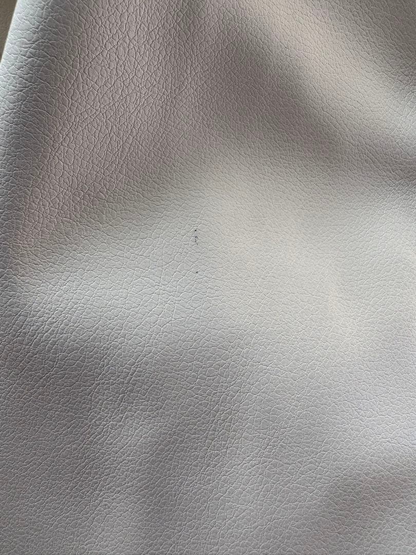 JENNE(ジェンヌ) エコファードッキングジャケット ホワイト Sサイズ