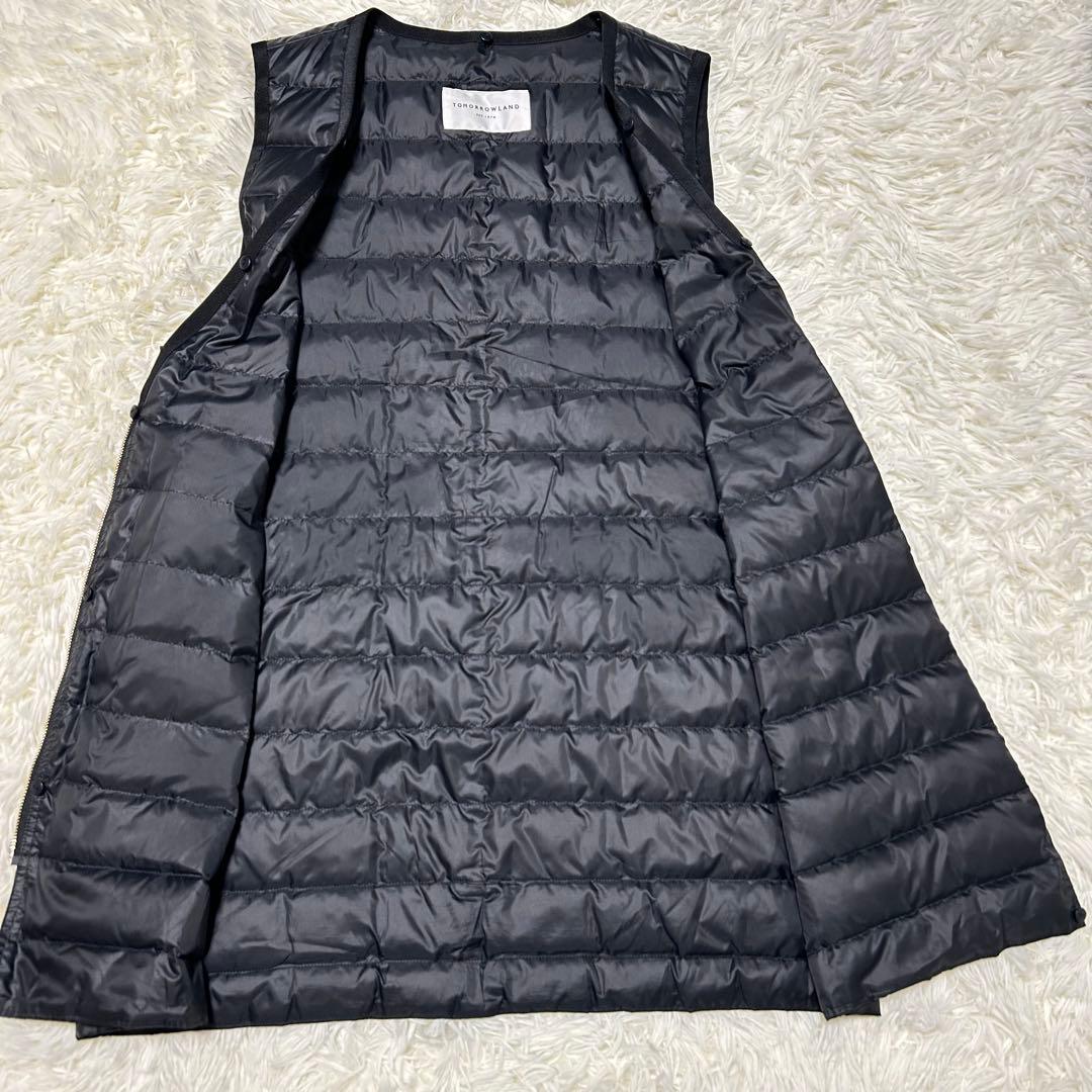 トゥモローランド　トレンチコート　ダウンライナー　ダウンベスト　ネイビー　S