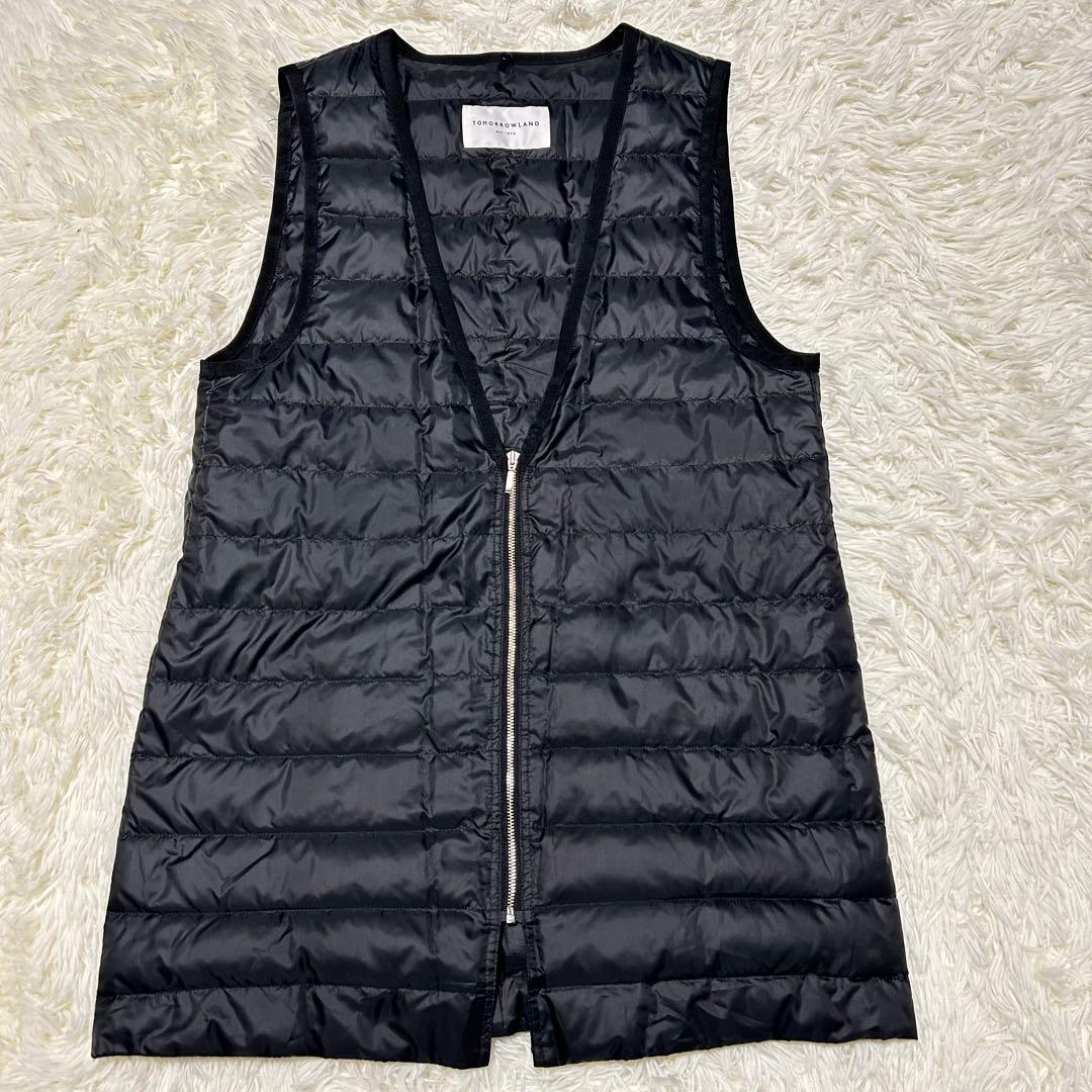 トゥモローランド　トレンチコート　ダウンライナー　ダウンベスト　ネイビー　S