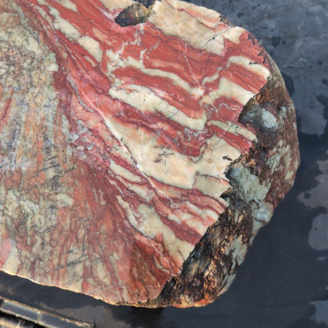 群馬産　赤石　35キロ　庭石　石　石材 置物　オブジェ　インテリア