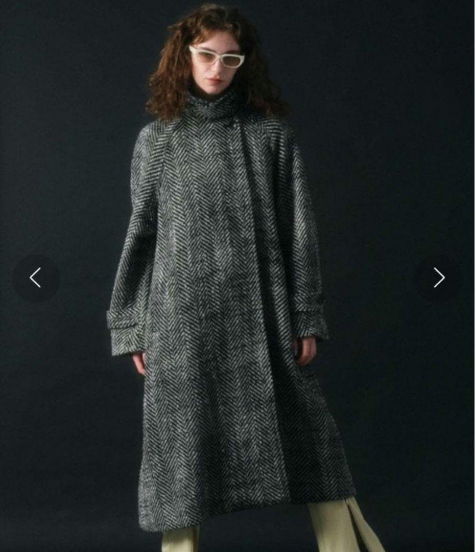 MAISON SPECIALコート38　ツイード