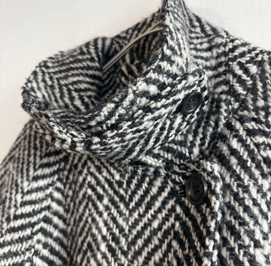 MAISON SPECIALコート38　ツイード