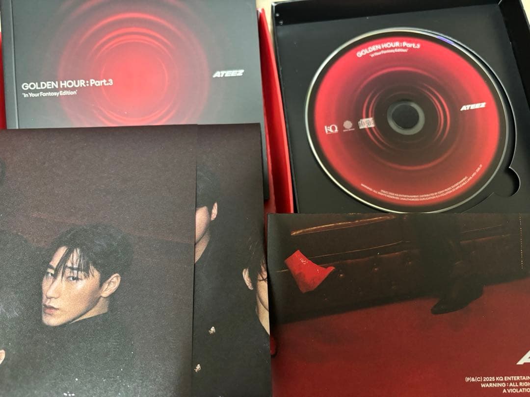 ATEEZ GOLDEN HOUR Part 3 US UK ホンジュン