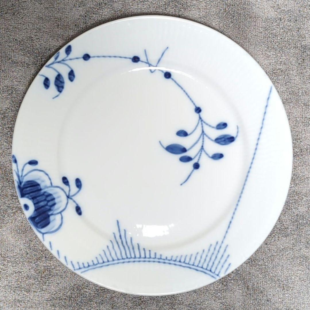*ロイヤルコペンハーゲン*ブルーフルーテッド メガ プレート 22cm 北欧
