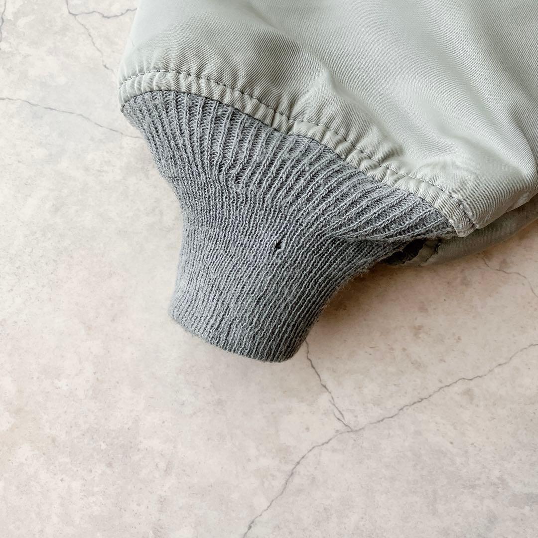 90s ALPHA USA製 CWU-45P フライトジャケット 希少シルバー