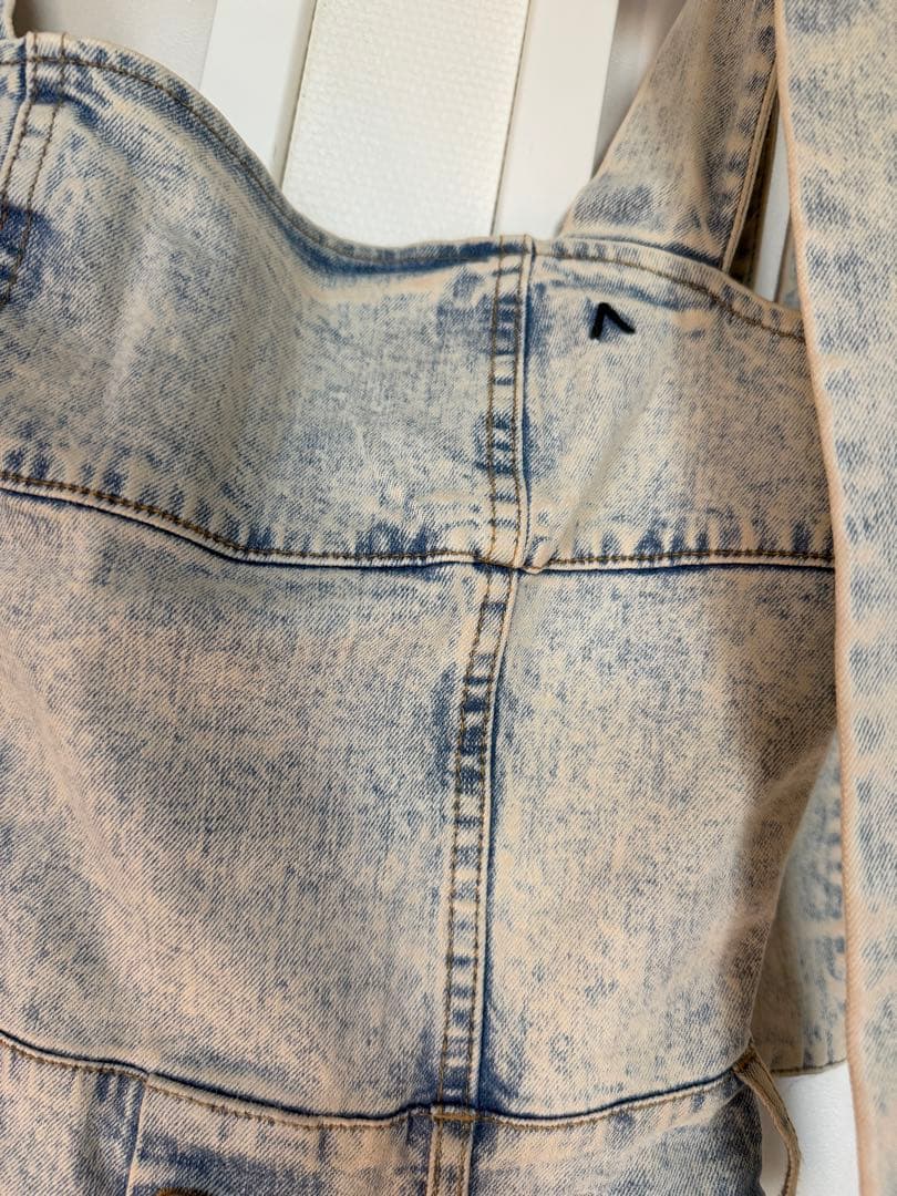 アンドマリー デニムオーバーオール