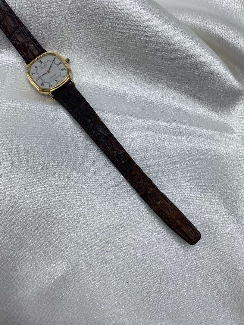 電池交換済　SEIKO 2320-6600 10K 10金　エクセリーヌ