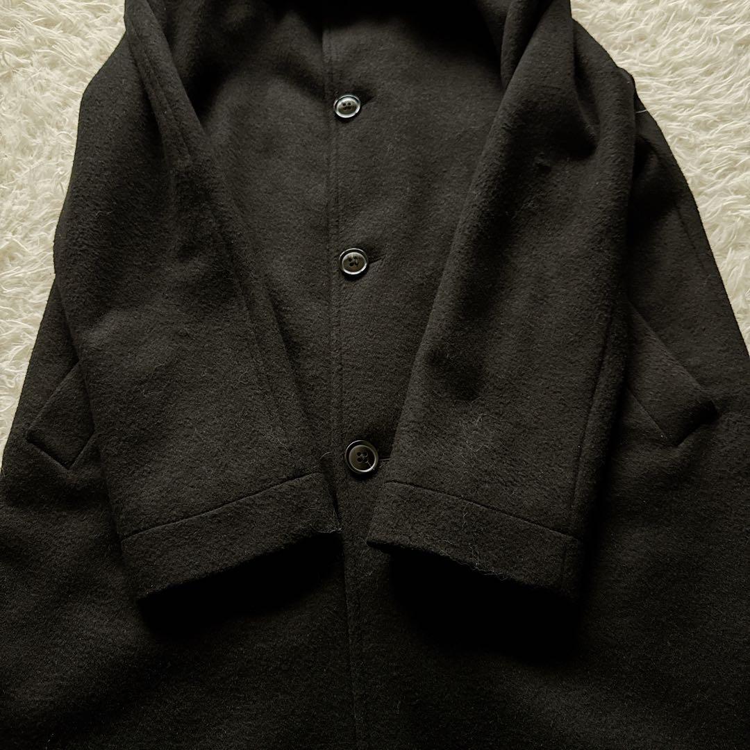 【Paul Smith】カシミヤ100% ステンカラーコート 黒 M 現行タグ