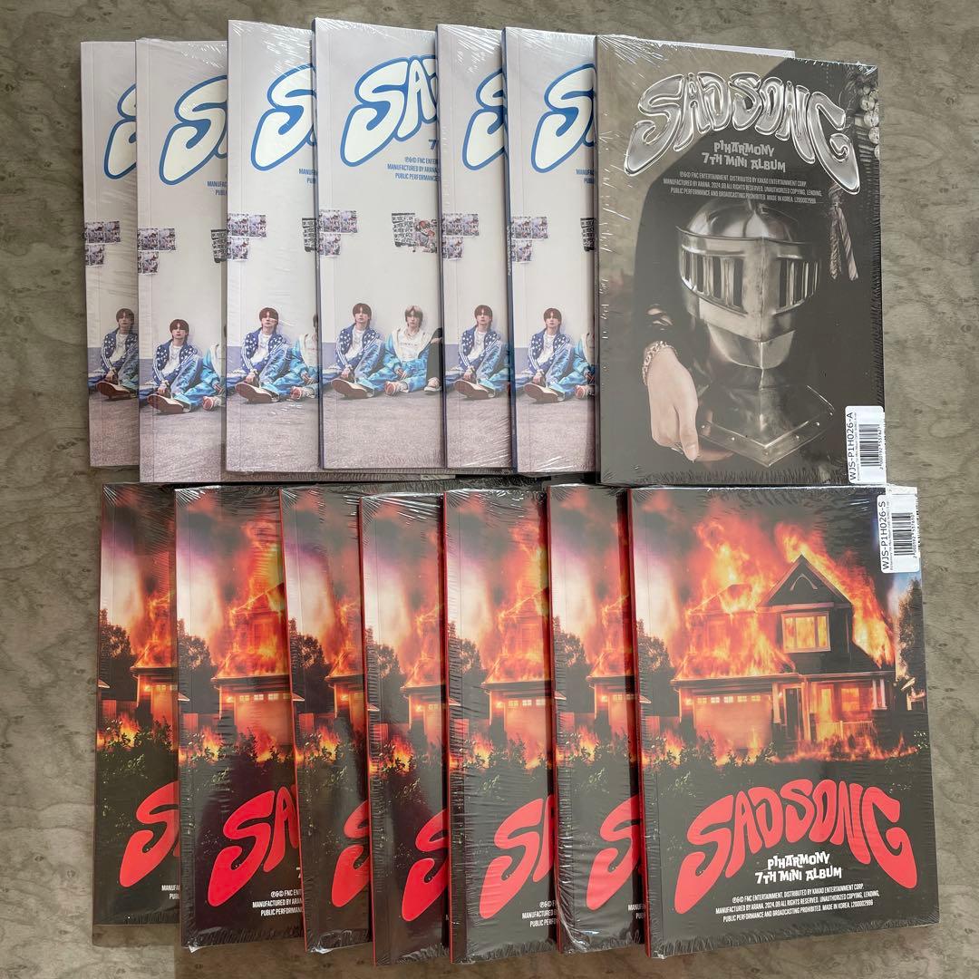 P1Harmony SAD SONG 7th Mini Album 14枚セット