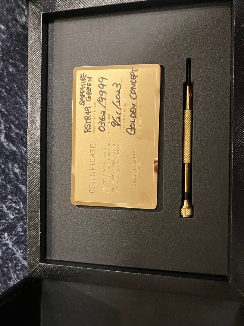 Golden Concept Roster Green 9999 ウルトラ