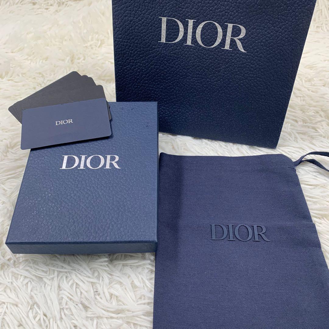 【✨極美品✨】 ディオール CD ダイアモンド マネークリップ 付属品完備