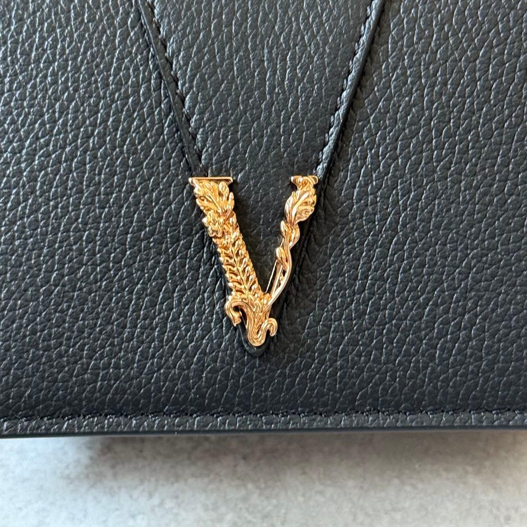 VERSACE ヴェルサーチ 折りたたみ財布 VIRTUS 二つ折り