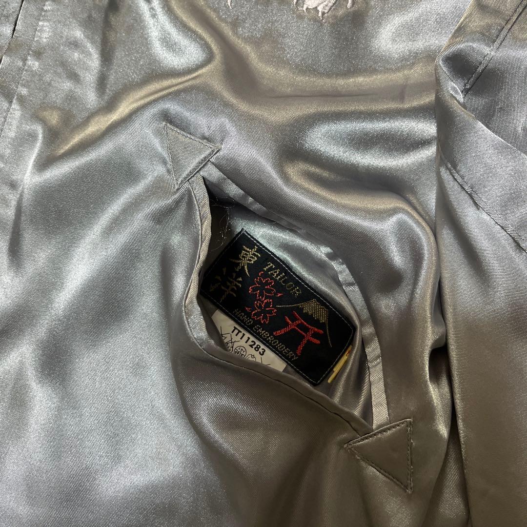 TAILOR TOYO テーラー東洋 サテンスカジャン　2007 鷹 / 沖縄