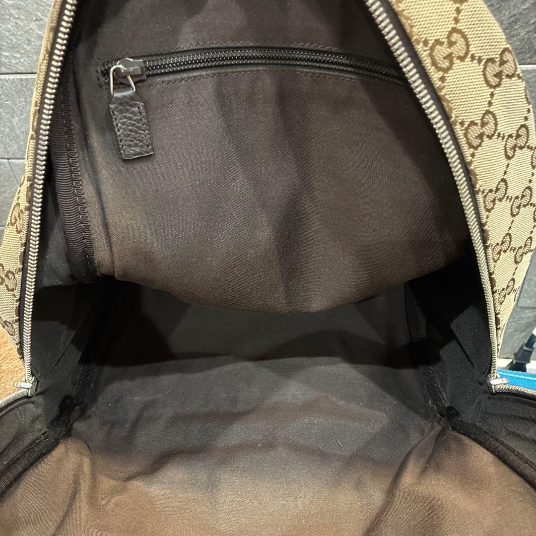 グッチ GUCCI GGキャンバス リュックサック バック キャンバス
