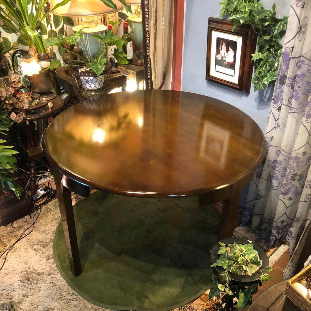 Sale ヴィンテージ 飛騨高山　イバタ　ラウンドテーブル　丸テーブル