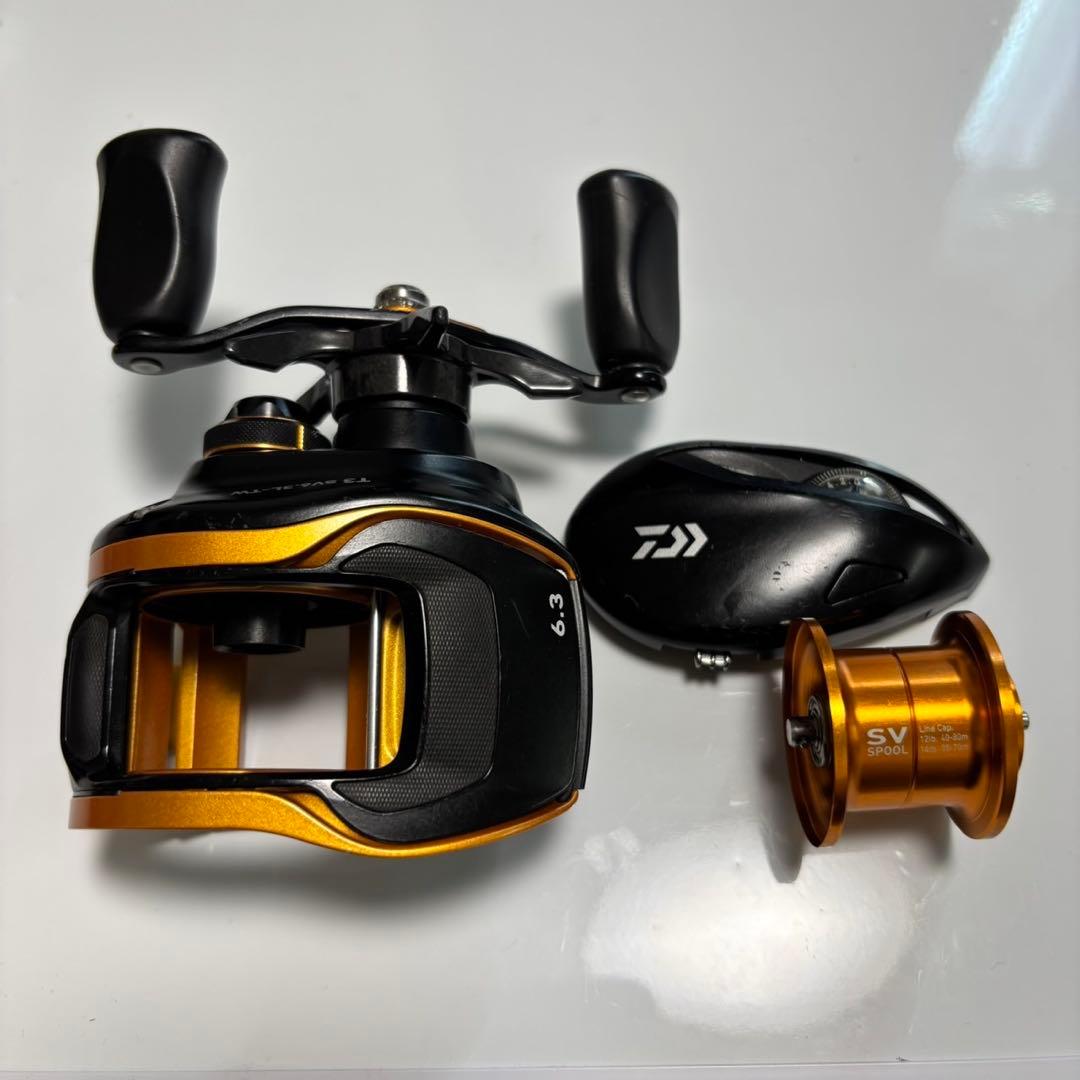 DAIWA T3 SV 6.3 Ｌ-TW 左巻き　ベイトリール