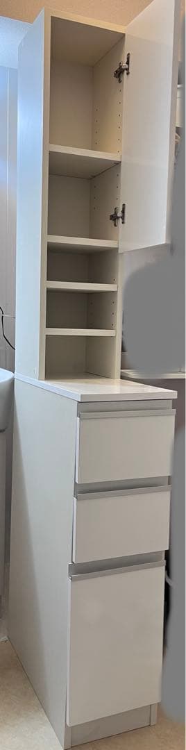 【組み立て済3月発送】【コメントで2000円お値引2/8迄】ベルメゾン隙間ラック