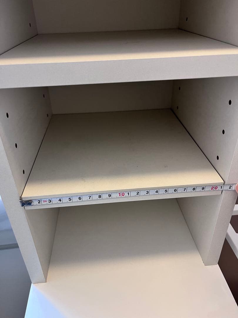 【組み立て済3月発送】【コメントで2000円お値引2/8迄】ベルメゾン隙間ラック