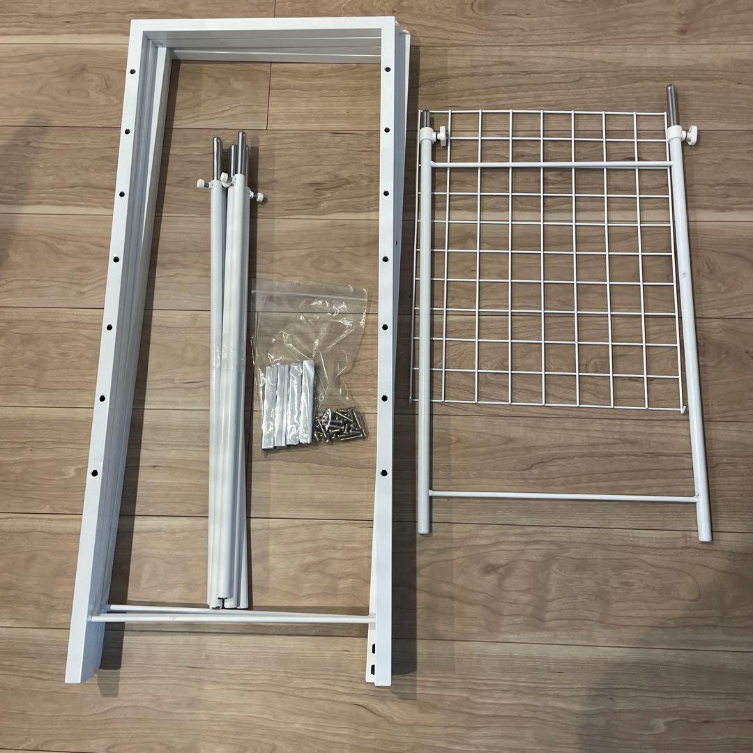 送料無料エアリゾーム幅65〜90伸縮ランドリーラック FELICIAフェリシア