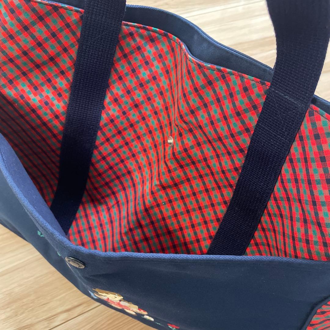 専用‼️未使用に近い極美品❣️ファミリア　トートバッグ／レッスンバッグ❤️