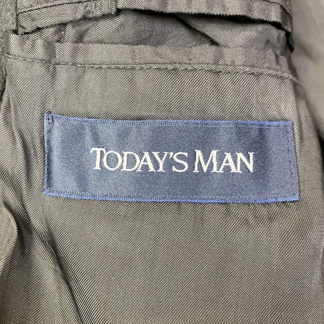 ヴィンテージ　ダブルチェスターコート　カシミヤ混　L相当