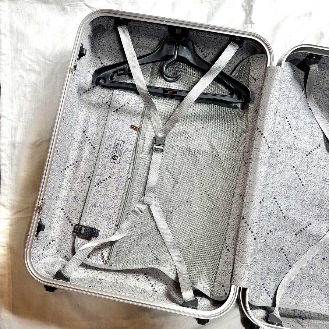 はち Proteca スーツケース 大型 ハードケース ターコイズ