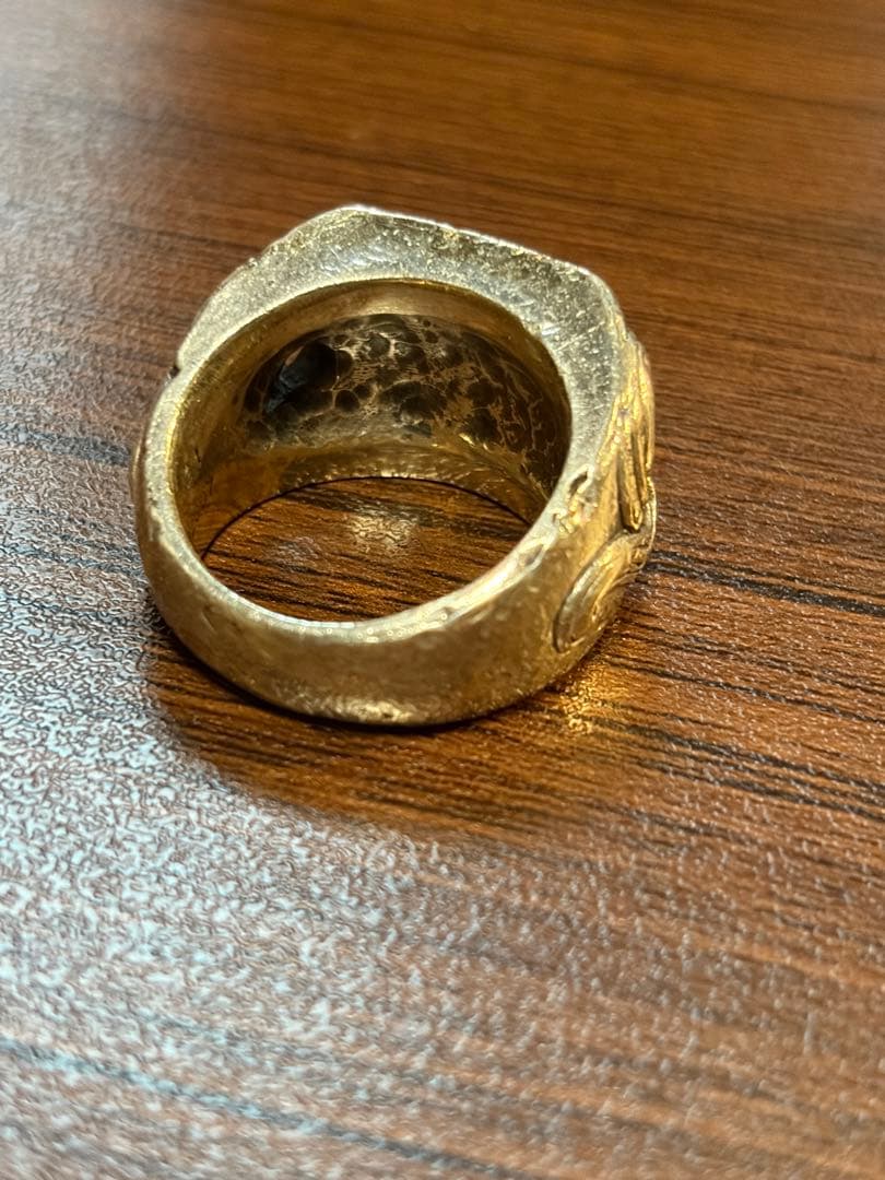 2007年 Y's 退廃 シグネットリング シルバー950 ヨウジヤマモト