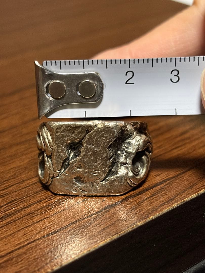 2007年 Y's 退廃 シグネットリング シルバー950 ヨウジヤマモト