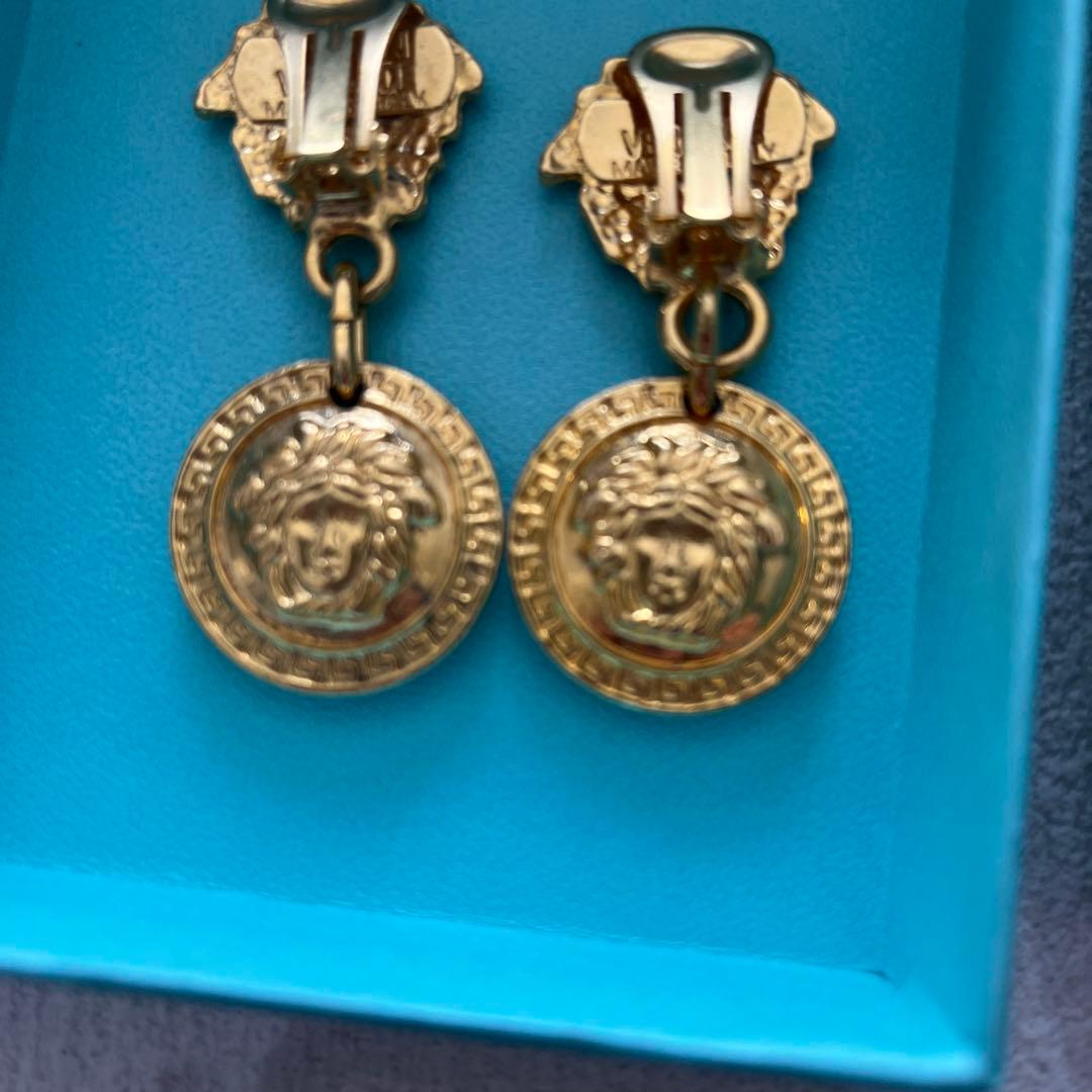 VERSACE ヴェルサーチ メデューサ ブレスレット＆イヤリング セット 金