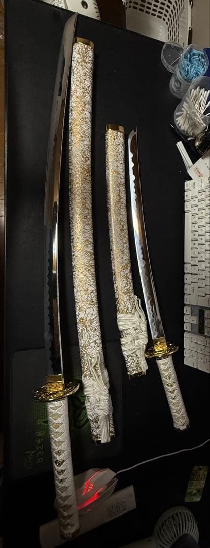 ノ*コ様 模造刀 2本セット（刀120cm + 脇差70cm）美品