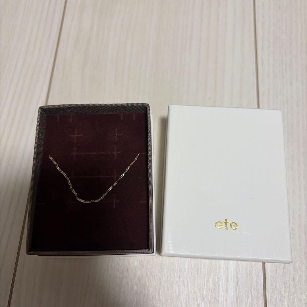 最終価格【ete】ブレスレット K10