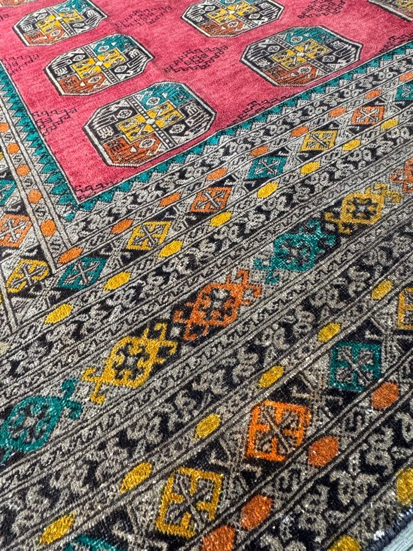 ペルシャ ビンテージ トルクメン絨毯