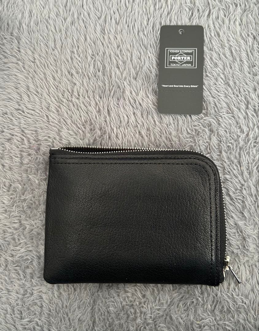 PORTER ブラックレザーケース
