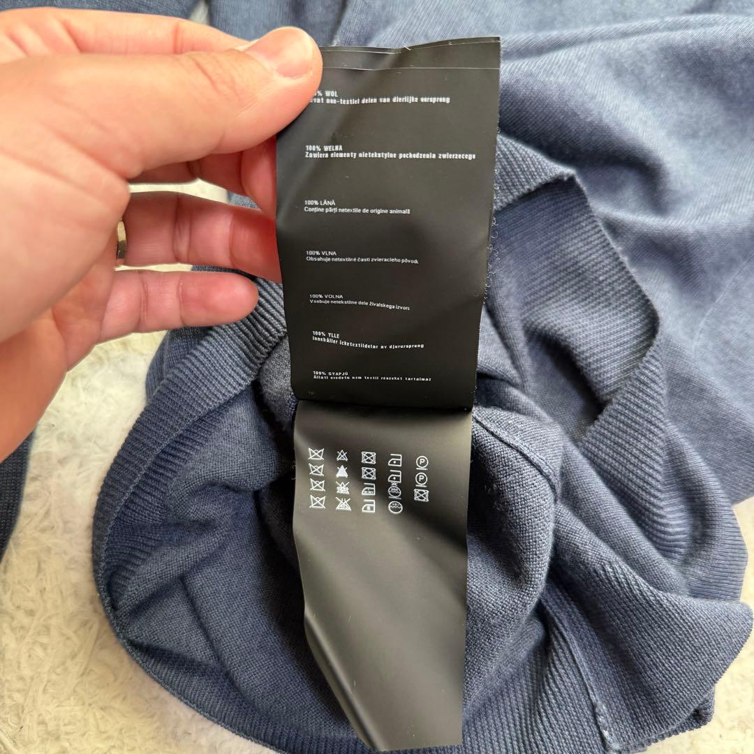 極美品Lサイズ相当　PRADA ニットカーディガン　セーター　ローゲージ　48