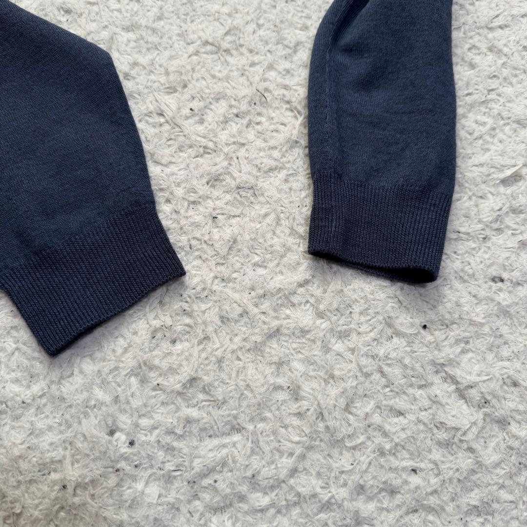 極美品Lサイズ相当　PRADA ニットカーディガン　セーター　ローゲージ　48