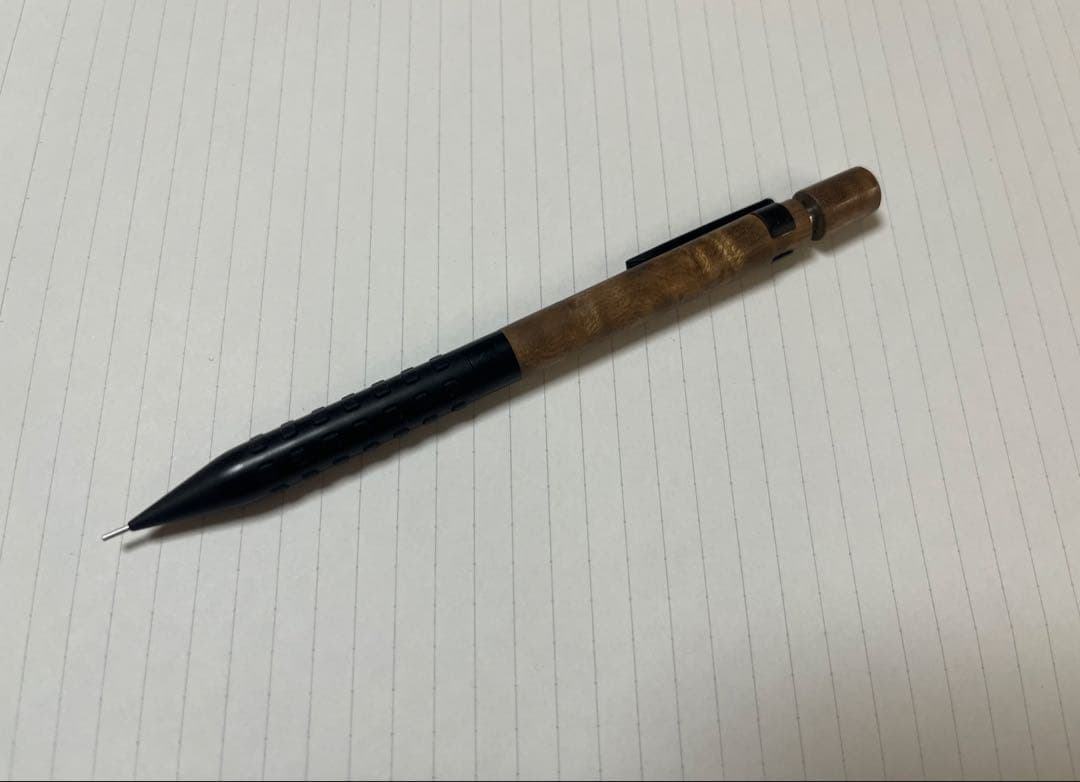 ぺんてるスマッシュ　アリナペンメーカーカスタム　マーブルウッド