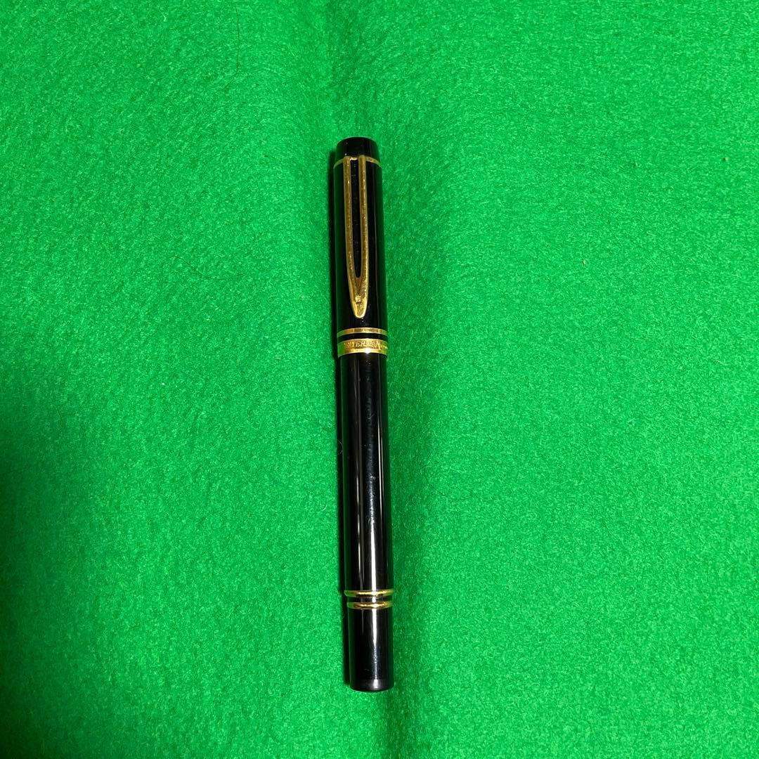 WATERMAN 万年筆　ブラック　18Kペン先　自宅保管品